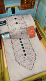 COLOUR KASHMIRI EMBROIDERY UNSTICHED FULL KURTA SALWAR PATHANI “Tawakkal Tex”