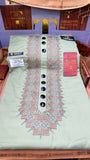 COLOUR KASHMIRI EMBROIDERY UNSTICHED FULL KURTA SALWAR PATHANI Tawakkal Tex”