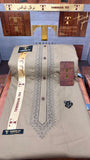 -92 BEIGE DESERT MIST KURTA SALAWAR (PREMIUM SULEMANI EMBROIDERY PATHANI)