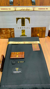 BLACK LAZIO VERY SOFT (WASHINGWEAR KURTA SALWAR FABRICS.)