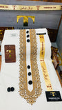 -AHMET ORIGINAL GOLD KASHMIRI IMPORTED KURTA SALWAR PATHANI.(EID SPECIAL IMPORTED KASHMIRI COLLECTION)