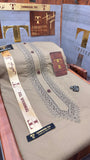 -92 BEIGE DESERT MIST KURTA SALAWAR (PREMIUM SULEMANI EMBROIDERY PATHANI)