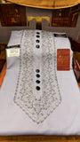 COLOUR KASHMIRI EMBROIDERY UNSTICHED FULL KURTA SALWAR PATHANI Tawakkal Tex”
