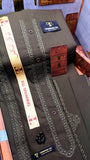 -72 OLIVE SULTAN KURTA SALAWAR (PREMIUM SULEMANI EMBROIDERY PATHANI)