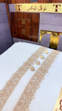 BADAR ORIGINAL CREAMY KASHMIRI IMPORTED KURTA SALWAR PATHANI.(WITH AQ365 PERFUME FREE)