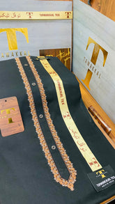 -BLACK KASHMIRI EMBROIDERED(LAWN COTTON)