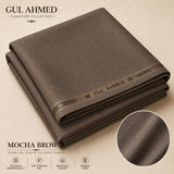 GUL AHMED Signature Collection Premium Kurta Salwar Fabric – 4.5 Mtr – Mocha Brown