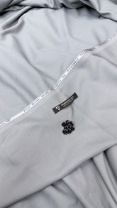 BOSKI KING Titanium Silver Misty Graphite Premium Boski Unstitched Kurta Salwar Fabric (TAWAKKAL TEX)