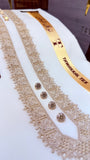 BADAR ORIGINAL CREAMY KASHMIRI IMPORTED KURTA SALWAR PATHANI.(WITH AQ365 PERFUME FREE)