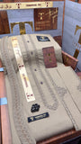 -72 BEIGE DESERT MIST KURTA SALAWAR (PREMIUM OSMANI EMBROIDERY PATHANI)