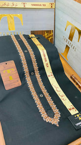GULISTAN BLACK KASHMIRI EMBROIDERED (LAWN COTTON)