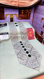 COLOUR KASHMIRI EMBROIDERY UNSTICHED FULL KURTA SALWAR PATHANI Tawakkal Tex”