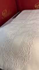 -SUMMER EMBROIDERED DREAM- PASHA SUMMER DREAM PASHA SILVER STORM (Egg White) PURE PASHA (2.25 MTR MULMUL LAWN 2.25 MTR BRIGHTEST LATHA)