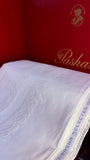 -PASHA SUMMER EMBROIDERED DREAM- PASHA SUMMER DREAM PASHA SILVER STORM (Egg White) PURE PASHA (2.25 MTR MULMUL LAWN 2.25 MTR BRIGHTEST LATHA) -EMBROIDERED 1/