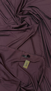 -j. Brownish Wine Plum (Dark) Premium Boski Unstitched Kurta Salwar Fabric