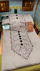 SUNEHRI CHINAR AMBERWOOD 107-04MULTI COLOUR KASHMIRI EMBROIDERY UNSTICHED FULL KURTA SALWAR PATHANI (J. FABRIC IMPORTED) “Pics are clicked in HD cameras. Original color may vary from mobile to mobile depending on your handset. – Tawakkal Tex”