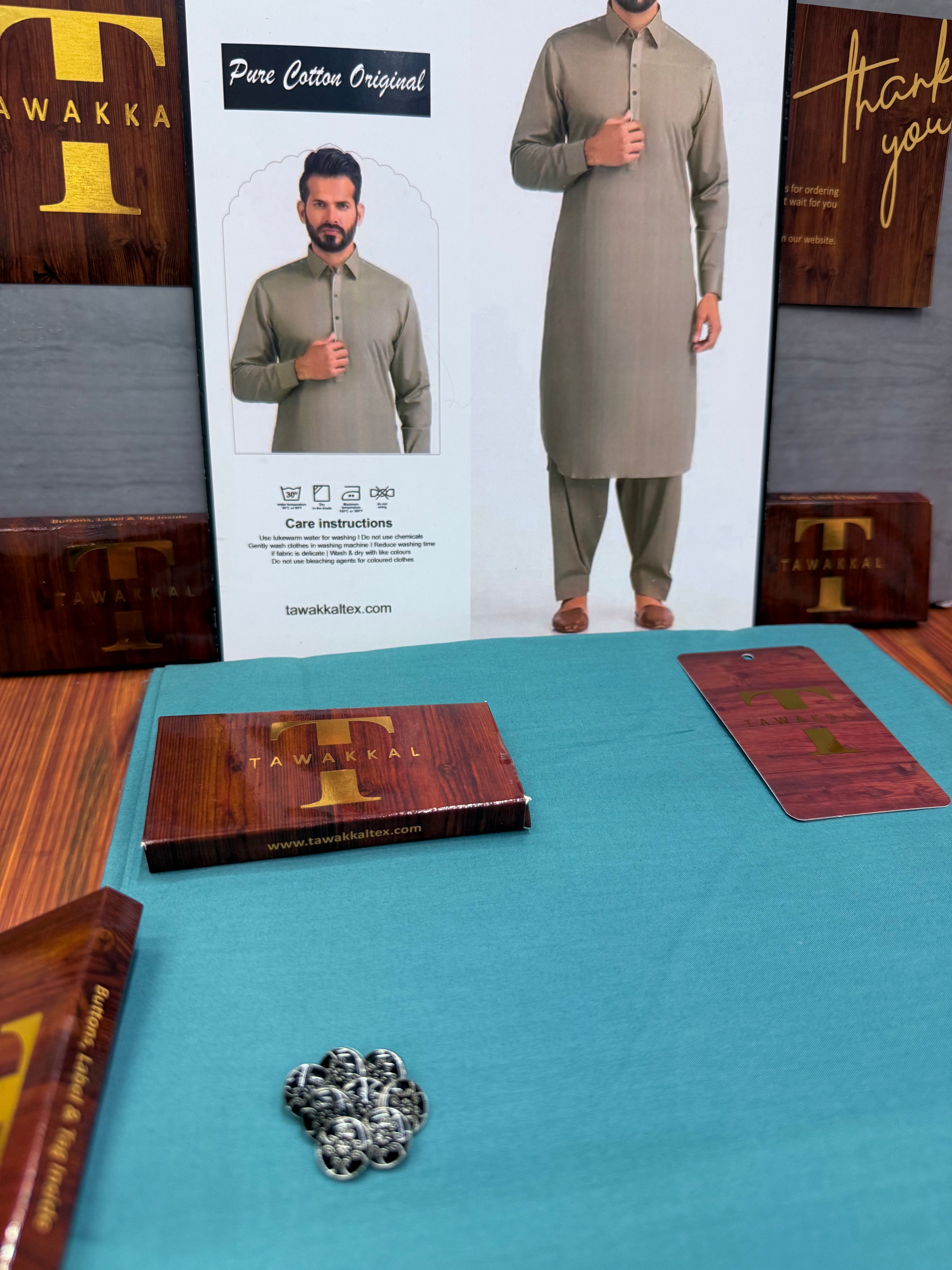 GREEN SHINE COTTON LAWN ORIGINAL