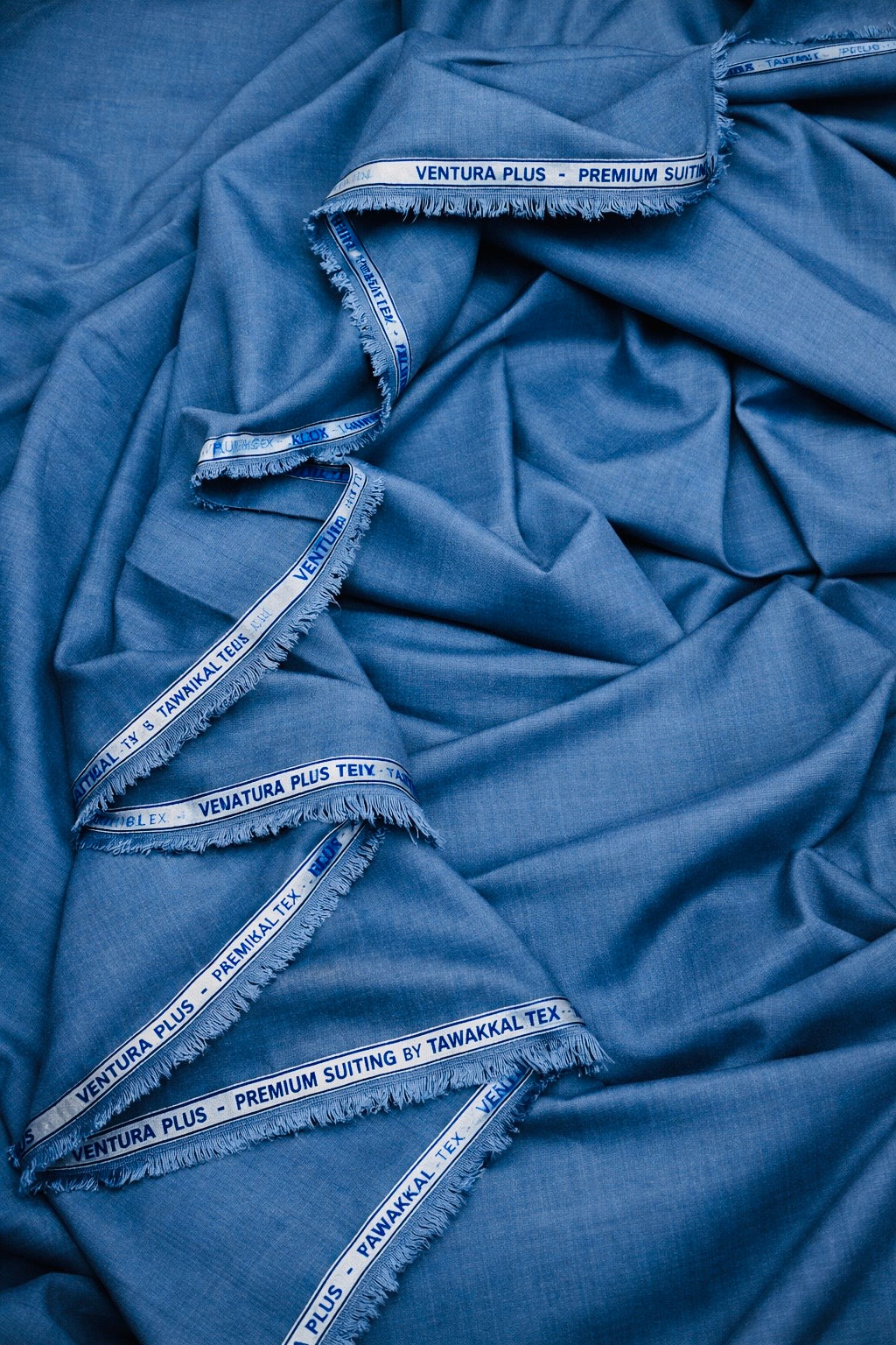 Atlantic Blue  Ventura Plus – Premium Pathani Fabric