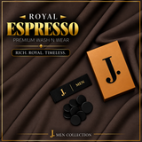 J. Men Premium Wash N Wear Fabric    – ROYAL ESPRESSO–  | 4.5 Meter