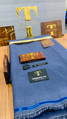 SLATE BLUE VENTURA VERY SOFT (WASHINGWEAR KURTA SALWAR FABRICS.)