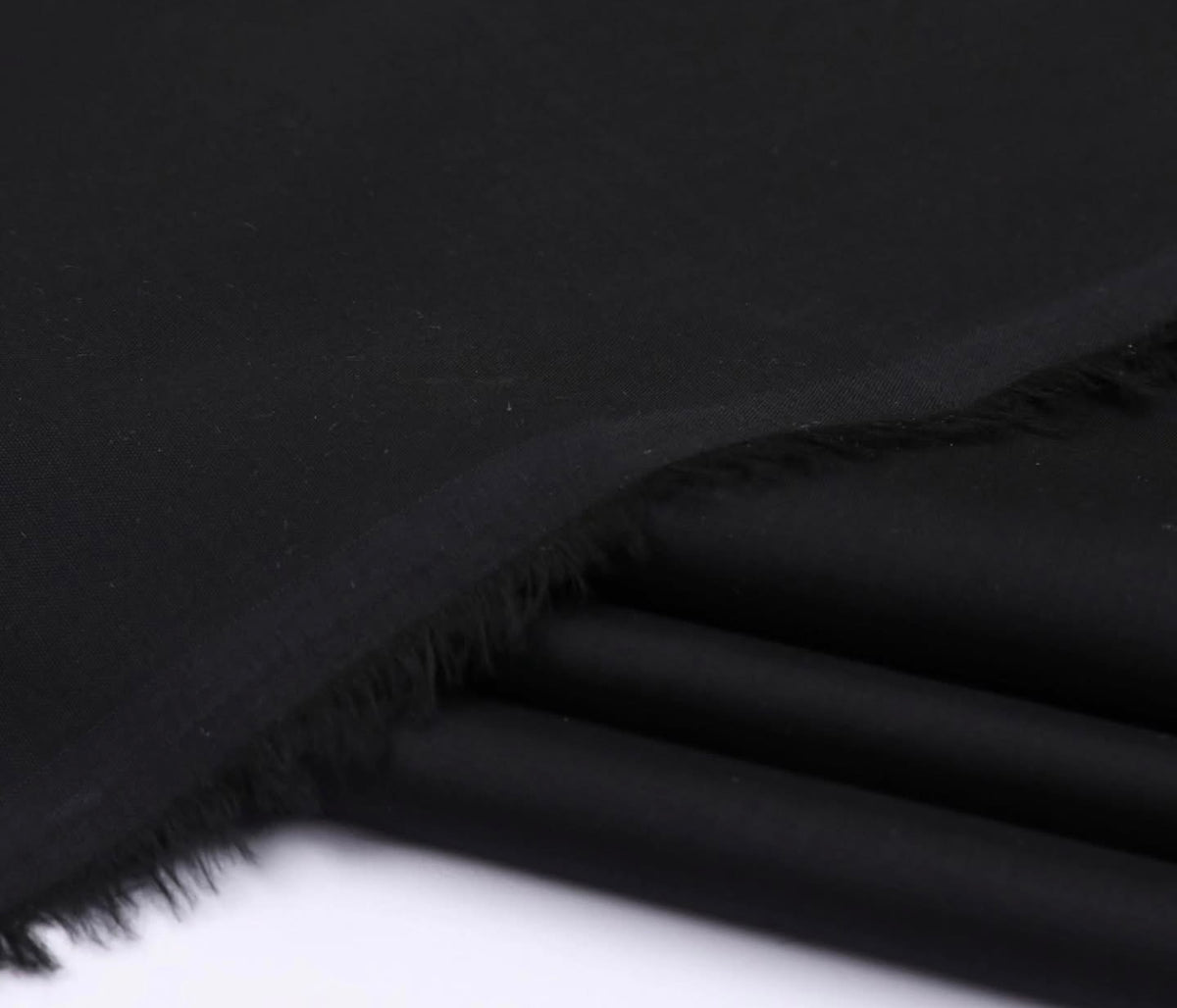 BLACK LAWN COTTON ORIGINAL IMPORTED