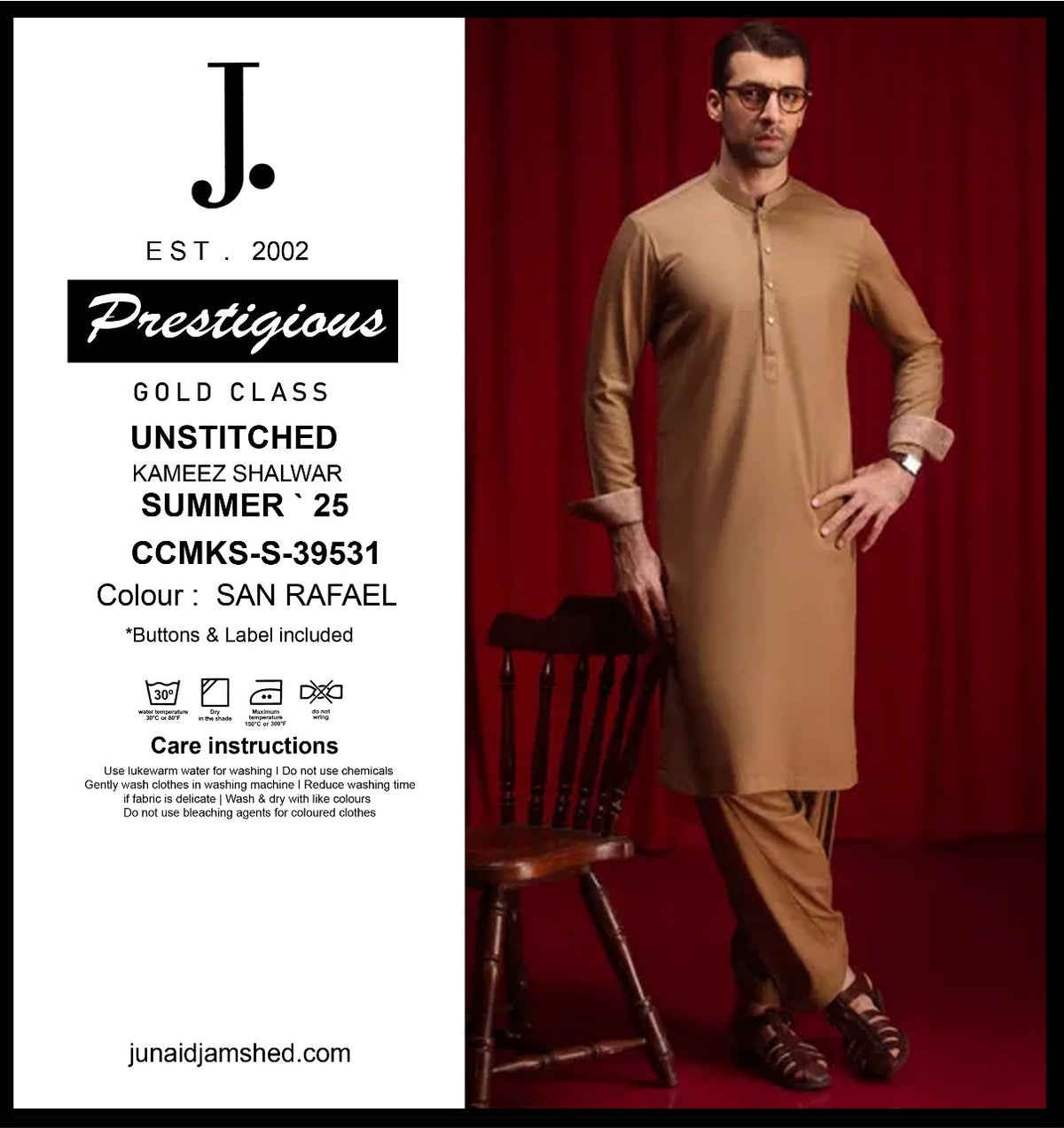 J.  CCMKS-S-39531 - SAN RAFAEL  (JUNAID JAMSHED) SUMMER • 25