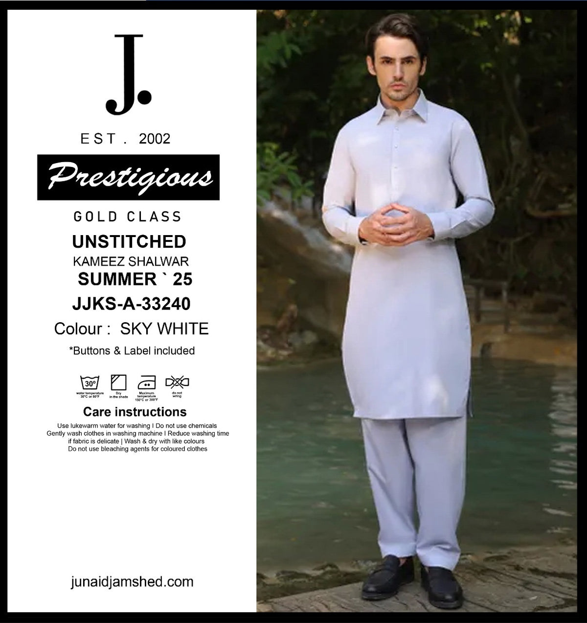 J. JJKS-A-33240 -SKY WHITE-