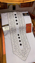 MURAADSHAH GREY FROST 104-08 MULTI COLOUR KASHMIRI EMBROIDERY UNSTICHED FULL KURTA SALWAR PATHANI (J. FABRIC IMPORTED) “Pics are clicked in HD cameras. Original color may vary from mobile to mobile depending on your handset. – Tawakkal Tex”