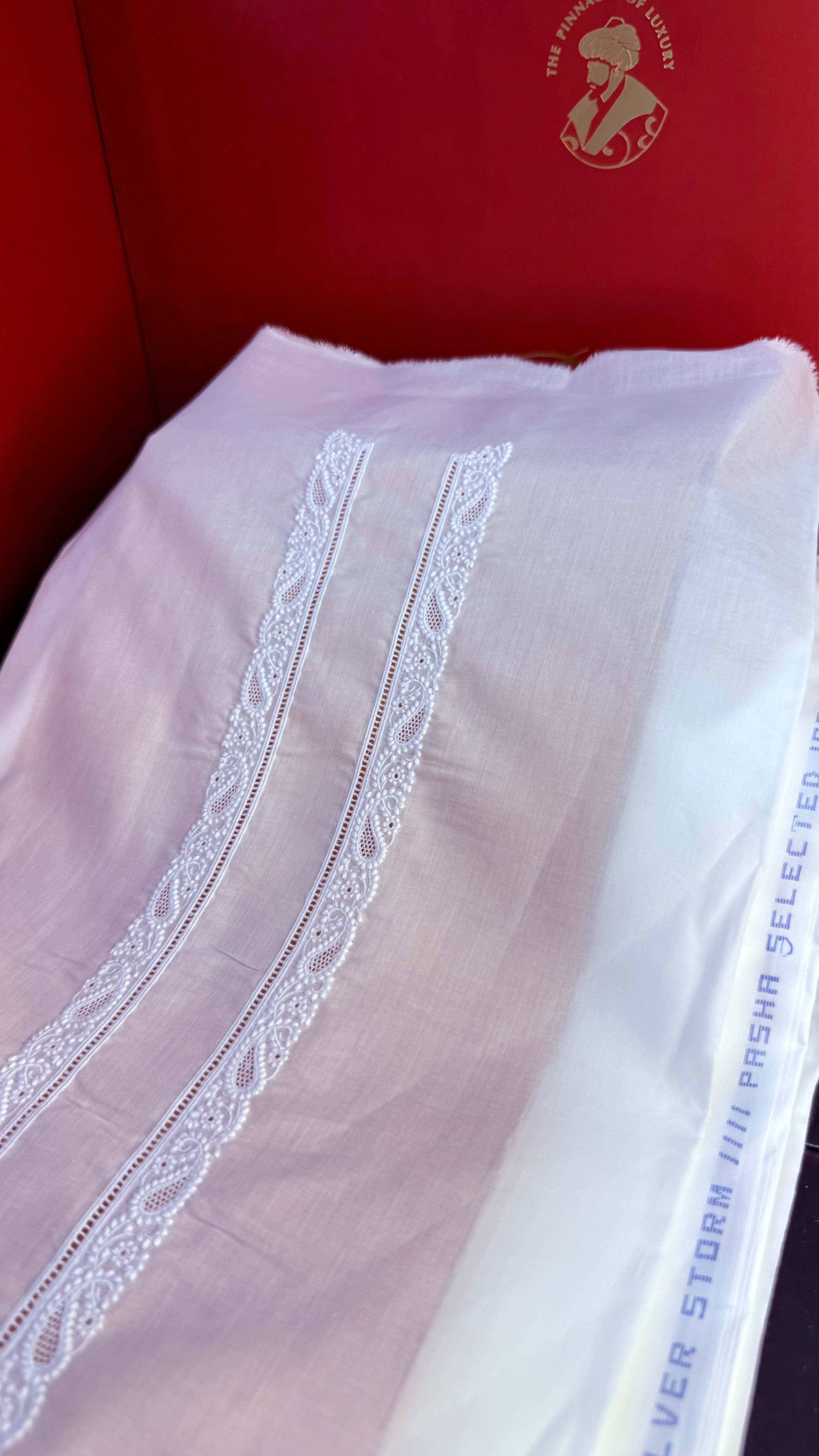 -PASHA SUMMER EMBROIDERED DREAM- PASHA SUMMER DREAM PASHA SILVER STORM (Egg White) PURE PASHA (2.25 MTR MULMUL LAWN 2.25 MTR BRIGHTEST LATHA) -EMBROIDERED 3/