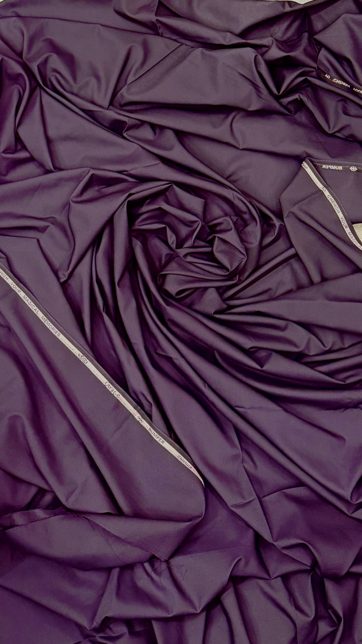 Grace Wine Bumper Trends                    (Imported By Grace Fabrics)