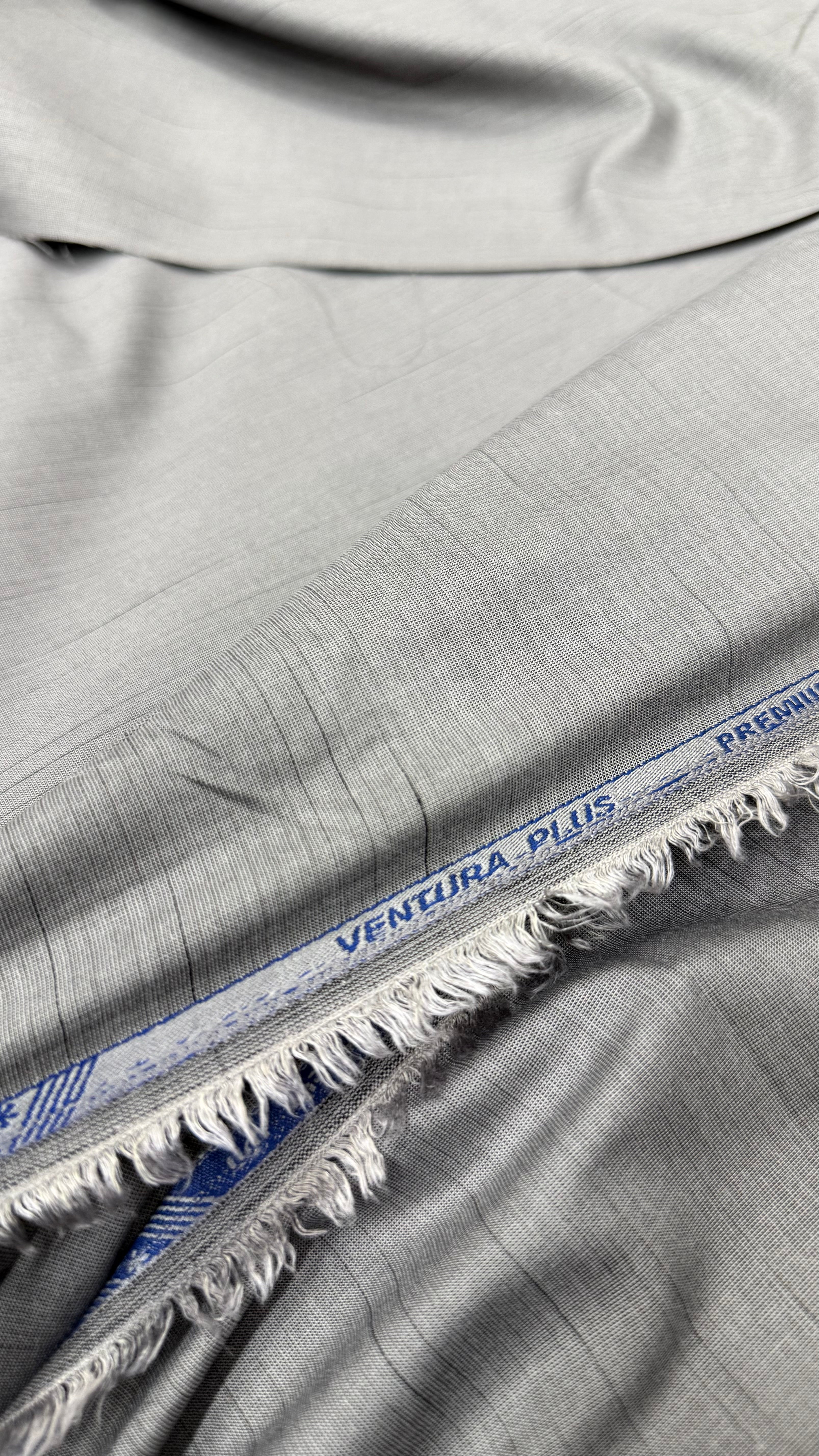 -Ventura Light Silver – Premium Pathani Fabric