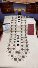 RAVZAAN PEAL CREAM 106-03 MULTI COLOUR KASHMIRI EMBROIDERY UNSTICHED FULL KURTA SALWAR PATHANI (J. FABRIC IMPORTED) “Pics are clicked in HD cameras. Original color may vary from mobile to mobile depending on your handset. – Tawakkal Tex”