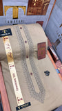 -92 BEIGE DESERT MIST KURTA SALAWAR (PREMIUM SULEMANI EMBROIDERY PATHANI)