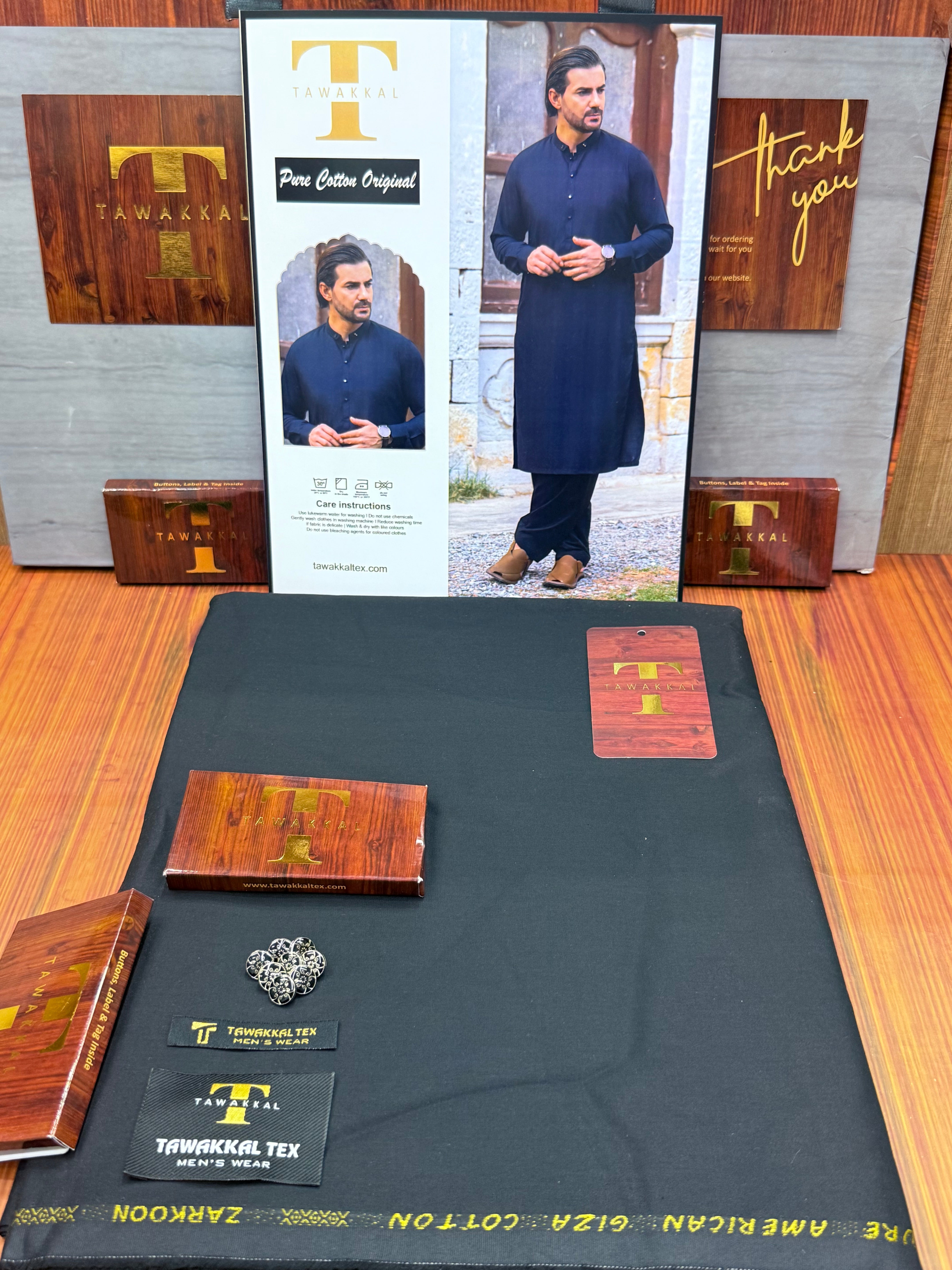 BLACK LAWN COTTON ORIGINAL