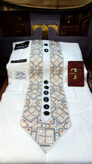 SHAHWAIZ IVORY NOIR 110-10 MULTI COLOUR KASHMIRI EMBROIDERY UNSTICHED FULL KURTA SALWAR PATHANI (J. FABRIC IMPORTED) “Pics are clicked in HD cameras. Original color may vary from mobile to mobile depending on your handset. – Tawakkal Tex”