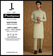 J. JJKP-A-33087 - LIGHT GREEN - (JUNAID JAMSHED)