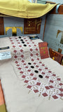 COLOUR KASHMIRI EMBROIDERY UNSTICHED FULL KURTA SALWAR PATHANI Tawakkal Tex”
