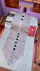 SUNEHRI CHINAR OLIVE GROVE 107-07 MULTI COLOUR KASHMIRI EMBROIDERY UNSTICHED FULL KURTA SALWAR PATHANI (J. FABRIC IMPORTED) “Pics are clicked in HD cameras. Original color may vary from mobile to mobile depending on your handset. – Tawakkal Tex”