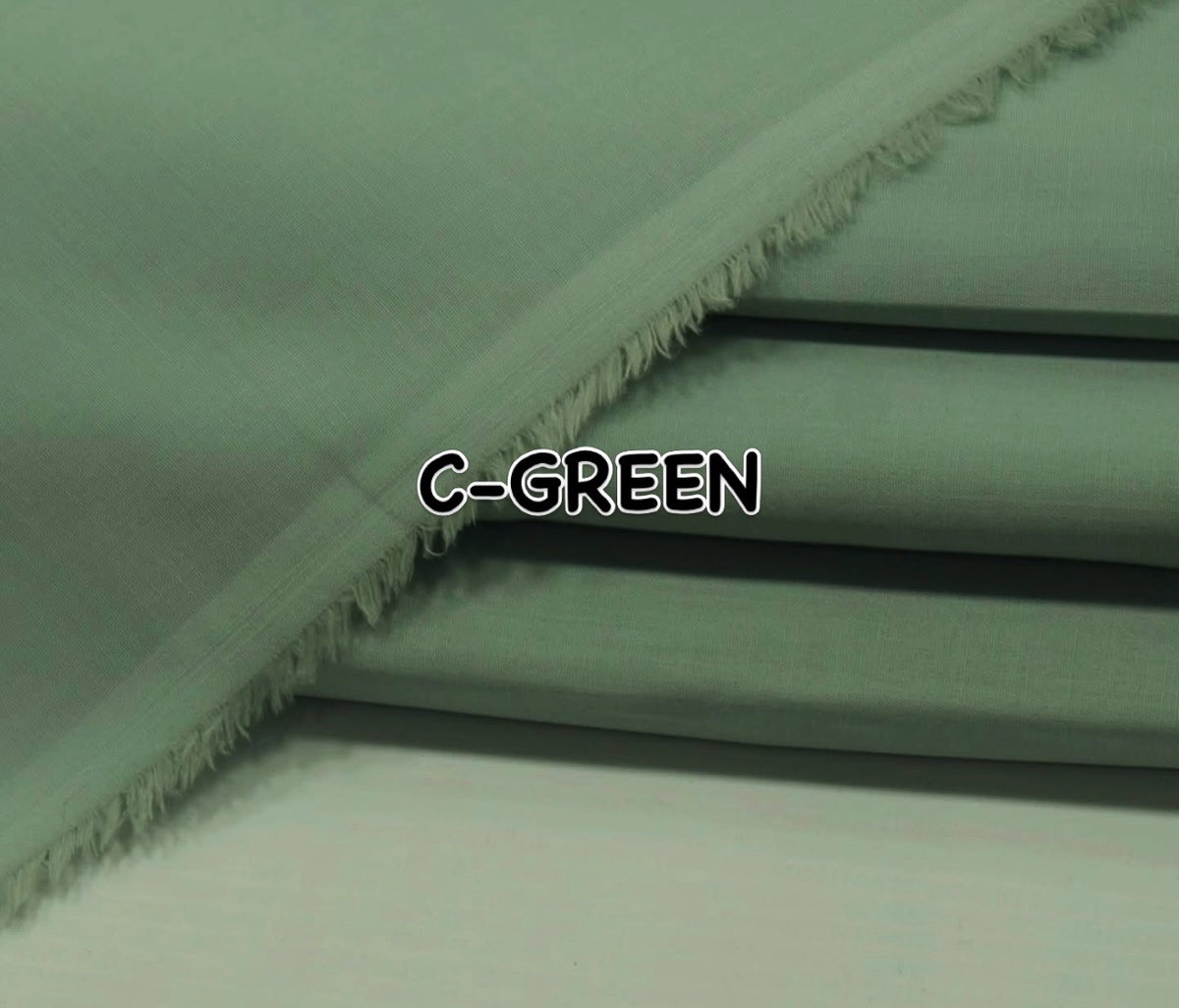 C-Green LAWN COTTON ORIGINAL IMPORTED