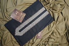 AHMET BLACK Kashmiri Embroidery Pathani