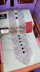 SHAHWAIZ OLIVE GROVE 110-07MULTI COLOUR KASHMIRI EMBROIDERY UNSTICHED FULL KURTA SALWAR PATHANI (J. FABRIC IMPORTED) “Pics are clicked in HD cameras. Original color may vary from mobile to mobile depending on your handset. – Tawakkal Tex”