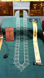 -51 EMERALD DUST GREEN KURTA SALAWAR (PREMIUM SULEMANI EMBROIDERY PATHANI)