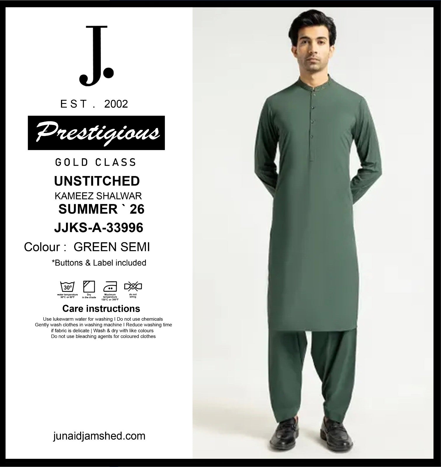-GREEN SEMI JJKS-A-33996