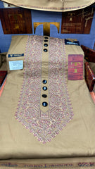 MURAADSHAH AMBERWOOD 104-04 MULTI COLOUR KASHMIRI EMBROIDERY UNSTICHED FULL KURTA SALWAR PATHANI (J. FABRIC IMPORTED) “Pics are clicked in HD cameras. Original color may vary from mobile to mobile depending on your handset. – Tawakkal Tex”