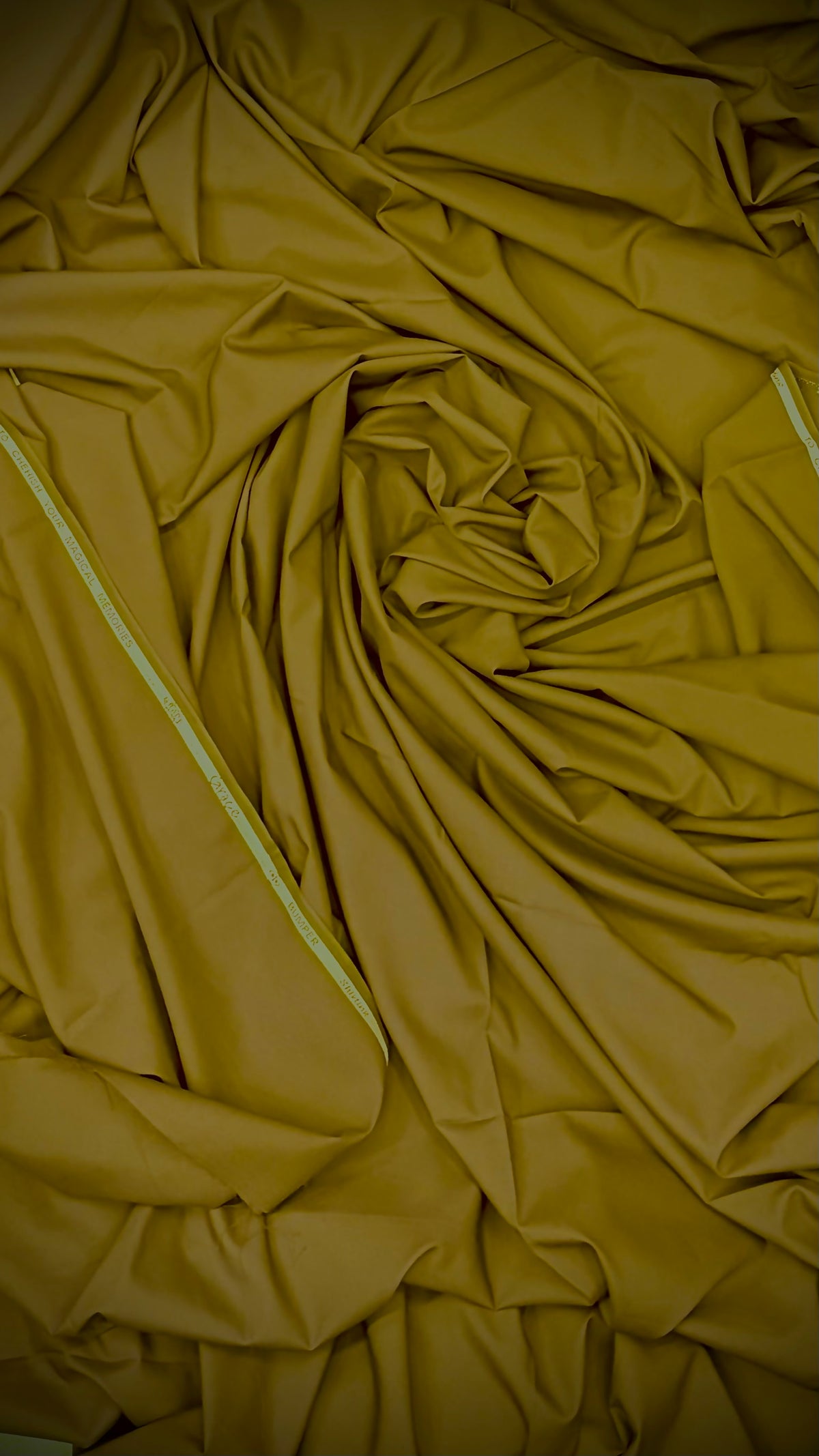 Grace Mustard Yellow Bumper Trends (Imported By Grace Fabrics)