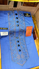 ZARGHAM TEAL MIDNIGHT 109-09 MULTI COLOUR KASHMIRI EMBROIDERY UNSTICHED FULL KURTA SALWAR PATHANI (J. FABRIC IMPORTED) “Pics are clicked in HD cameras. Original color may vary from mobile to mobile depending on your handset. – Tawakkal Tex”