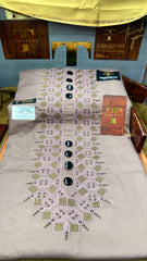 RAVZAAN AMBERWOOD 106-04 MULTI COLOUR KASHMIRI EMBROIDERY UNSTICHED FULL KURTA SALWAR PATHANI (J. FABRIC IMPORTED) “Pics are clicked in HD cameras. Original color may vary from mobile to mobile depending on your handset. – Tawakkal Tex”