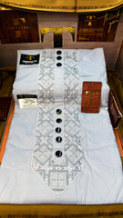 SHAHWAIZ GREY FROST 110-08 MULTI COLOUR KASHMIRI EMBROIDERY UNSTICHED FULL KURTA SALWAR PATHANI (J. FABRIC IMPORTED) “Pics are clicked in HD cameras. Original color may vary from mobile to mobile depending on your handset. – Tawakkal Tex”