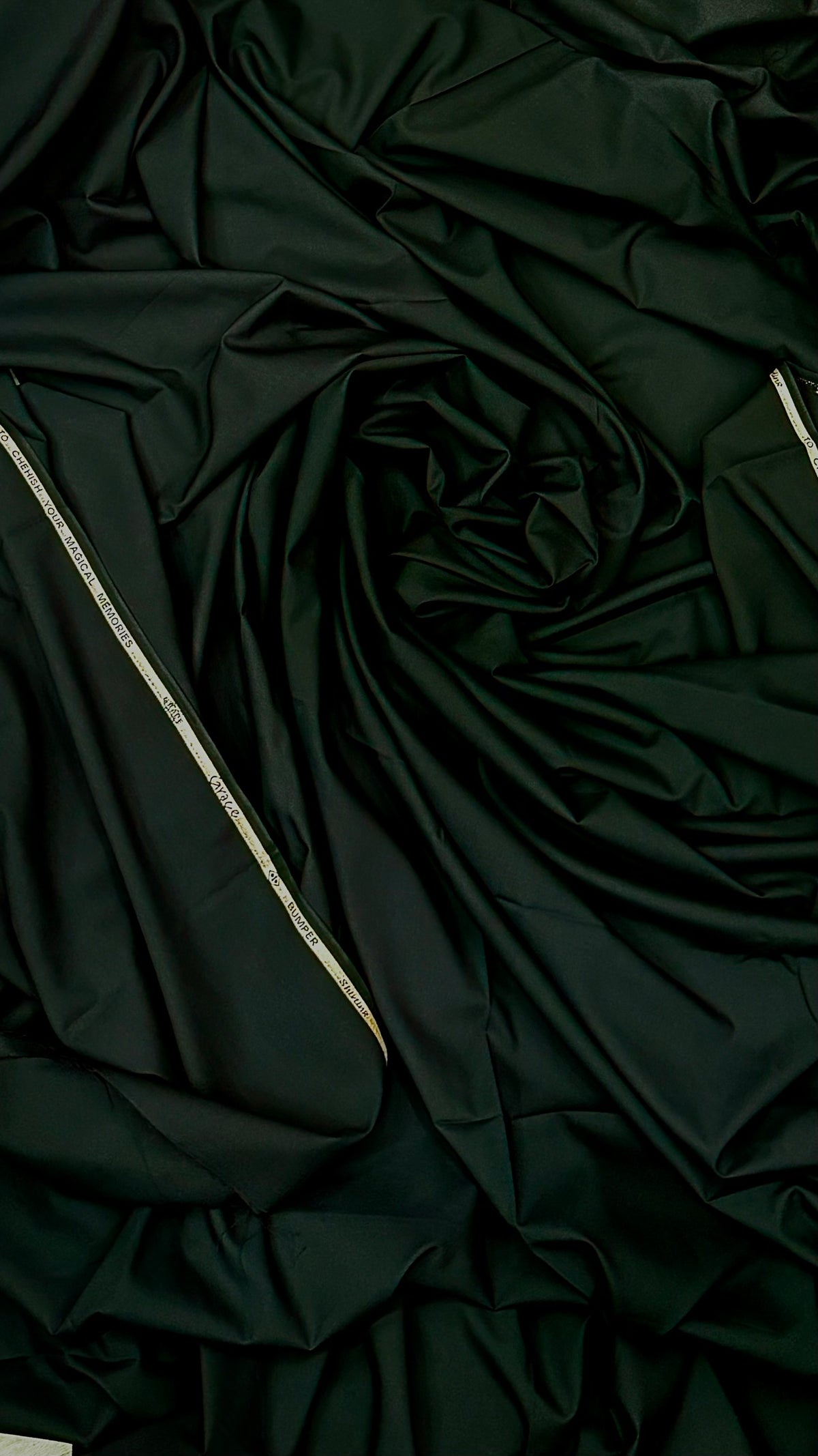Grace DarkGreen Bumper Trends (Imported By Grace Fabrics)
