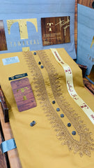 AZLAAN SULEMANI D02C01 KURTA SALAWAR (SULEMANI EMBROIDERY COLLECTION)